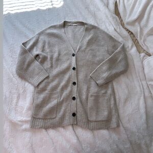 Uniqlo-GU Button Up Cream Cardigan